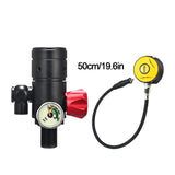 Maxbell Dive Regulator Set 1 L Beginner Easy to Install Scuba Diving Regulator Diver Black