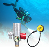 Maxbell Dive Regulator Set 1 L Beginner Easy to Install Scuba Diving Regulator Diver Silver