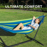Maxbell Hammock Stand 6 Adjustable Holes 8.5ft Hammock Frame for Porch Outside Patio Stand Only