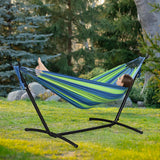 Maxbell Hammock Stand 6 Adjustable Holes 8.5ft Hammock Frame for Porch Outside Patio Stand Only