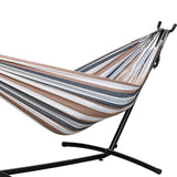Maxbell Hammock Stand 6 Adjustable Holes 8.5ft Hammock Frame for Porch Outside Patio With coffee hammock
