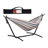 Maxbell Hammock Stand 6 Adjustable Holes 8.5ft Hammock Frame for Porch Outside Patio With coffee hammock