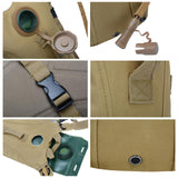 Maxbell Hydration Backpack with Straps Waterproof Rucksack for Biking Riding Outdoor Khaki