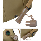 Maxbell Hydration Backpack with Straps Waterproof Rucksack for Biking Riding Outdoor Khaki