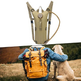 Maxbell Hydration Backpack with Straps Waterproof Rucksack for Biking Riding Outdoor Khaki