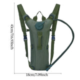 Maxbell Hydration Backpack with Straps Waterproof Rucksack for Biking Riding Outdoor Green
