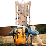 Maxbell Hydration Backpack with Straps Waterproof Rucksack for Biking Riding Outdoor Three Sand Colors