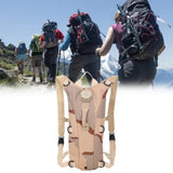Maxbell Hydration Backpack with Straps Waterproof Rucksack for Biking Riding Outdoor Three Sand Colors