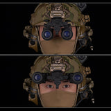 Maxbell Night View Goggles Model Realistic Cos Equipment for Gift Cosplay Photo Prop Black