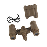 Maxbell Night View Goggles Model Realistic Cos Equipment for Gift Cosplay Photo Prop Mud Color
