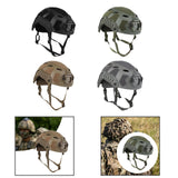 Maxbell Fast Helmet with Headset Slots Fashion Comfortable Impact Resistant Headgear Black