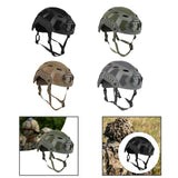 Maxbell Fast Helmet with Headset Slots Fashion Comfortable Impact Resistant Headgear Black