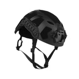 Maxbell Fast Helmet with Headset Slots Fashion Comfortable Impact Resistant Headgear Black