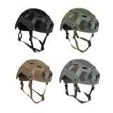 Maxbell Fast Helmet with Headset Slots Fashion Comfortable Impact Resistant Headgear Black