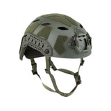 Maxbell Fast Helmet with Headset Slots Fashion Comfortable Impact Resistant Headgear Green