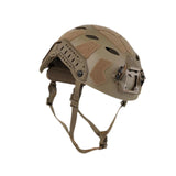 Maxbell Fast Helmet with Headset Slots Fashion Comfortable Impact Resistant Headgear Mud Color