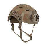 Maxbell Fast Helmet with Headset Slots Fashion Comfortable Impact Resistant Headgear Mud Color