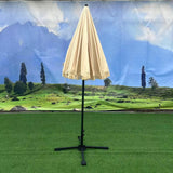 Maxbell Patio Umbrella with Base Stable Outdoor Umbrella for Backyard Garden Outdoor