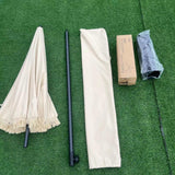 Maxbell Patio Umbrella with Base Stable Outdoor Umbrella for Backyard Garden Outdoor