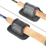 Maxbell Fly Fishing Rod Holder Waist Belt Gear Rod Rack for Outdoor Sports Saltwater Black Waist Belt