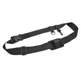 Maxbell Fly Fishing Rod Holder Waist Belt Gear Rod Rack for Outdoor Sports Saltwater Black Waist Belt