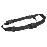 Maxbell Fly Fishing Rod Holder Waist Belt Gear Rod Rack for Outdoor Sports Saltwater Black Waist Belt
