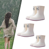 Maxbell Rainboots Multifunctional Easy to Store Rain Shoes for Raining Garden Adults for 35 to 36