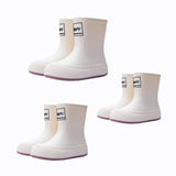 Maxbell Rainboots Multifunctional Easy to Store Rain Shoes for Raining Garden Adults for 35 to 36