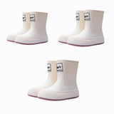 Maxbell Rainboots Multifunctional Easy to Store Rain Shoes for Raining Garden Adults for 35 to 36