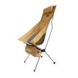 Maxbell Folding Camping Chair Furniture Foldable Beach Chair for Beach Patio Outside Khaki