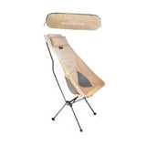 Maxbell Folding Camping Chair Furniture Foldable Beach Chair for Beach Patio Outside Beige