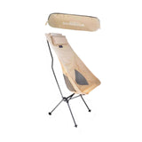 Maxbell Folding Camping Chair Furniture Foldable Beach Chair for Beach Patio Outside Beige