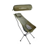 Maxbell Folding Camping Chair Furniture Foldable Beach Chair for Beach Patio Outside Green