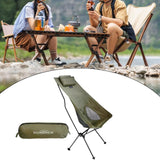 Maxbell Folding Camping Chair Furniture Foldable Beach Chair for Beach Patio Outside Green