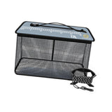 Maxbell Fish Cage Fishing Bucket Portable Fishing Supplies Top Zipper Fishing Basket 17L