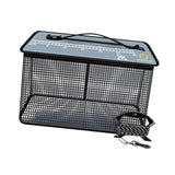 Maxbell Fish Cage Fishing Bucket Portable Fishing Supplies Top Zipper Fishing Basket 29L