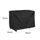 Maxbell Outdoor Prep Table Cover Breathable Tear Resistant Outdoor Dining Cart Cover 40x24x32inches