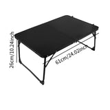 Maxbell Camping Foldable Table Multiuse Portable Table for Backpacking Barbecue Yard