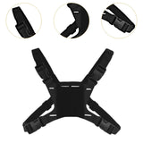 Maxbell Phone Chest Mount Harness Strap Holder for Live Backpacking Hiking black