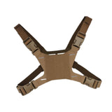 Maxbell Phone Chest Mount Harness Strap Holder for Live Backpacking Hiking sand color