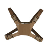 Maxbell Phone Chest Mount Harness Strap Holder for Live Backpacking Hiking sand color