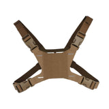 Maxbell Phone Chest Mount Harness Strap Holder for Live Backpacking Hiking sand color