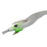 Maxbell Luminous Squid Jig Vivid Fishing Baits Fishing Gear for Freshwater Saltwater Green