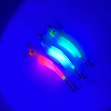 Maxbell Luminous Squid Jig Vivid Fishing Baits Fishing Gear for Freshwater Saltwater Green