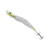 Maxbell Luminous Squid Jig Vivid Fishing Baits Fishing Gear for Freshwater Saltwater Green