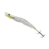 Maxbell Luminous Squid Jig Vivid Fishing Baits Fishing Gear for Freshwater Saltwater Green