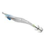 Maxbell Luminous Squid Jig Vivid Fishing Baits Fishing Gear for Freshwater Saltwater Blue