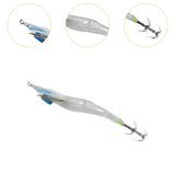 Maxbell Luminous Squid Jig Vivid Fishing Baits Fishing Gear for Freshwater Saltwater Blue