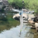 Maxbell Luminous Squid Jig Vivid Fishing Baits Fishing Gear for Freshwater Saltwater Blue