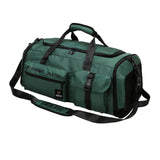 Maxbell Gym Bag with Shoe Compartment Portable Travel Duffle Bag for Trips Gym Beach Dark Green